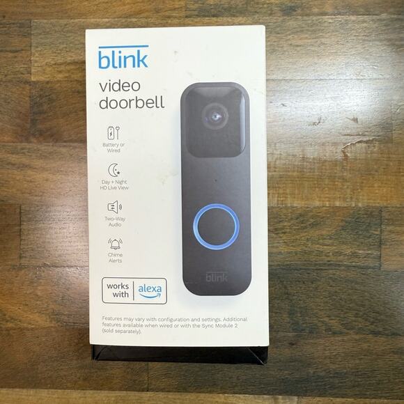 Blink Smart Security Video Doorbell - Picture 1 of 6